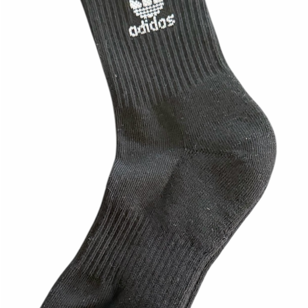 Adidas Originals Floral Crew Socks 3 Pack Women’s M Yellow Black White - NEW - Picture 8 of 12